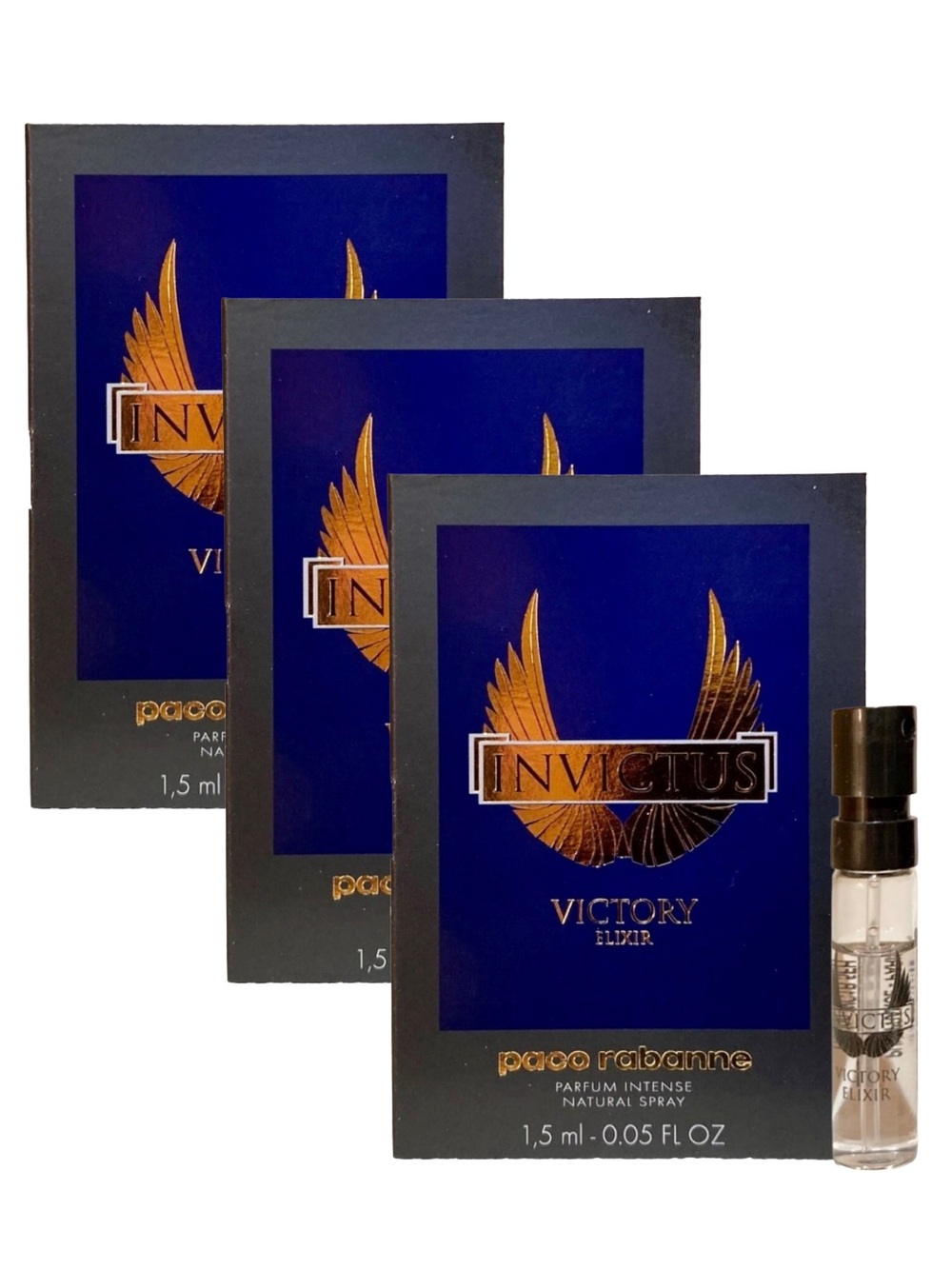 $12❤️‍🔥 Paco Rabanne Invictus Victory Intense Elixir 3PK NEW
